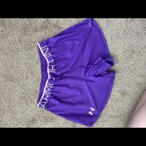 Under Armor XS Purple Shorts